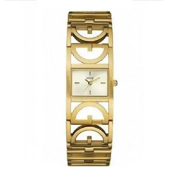 Gold Tone `g` Logo Steel Bracelet Band Womens WATCH-U10590L1 by Guess