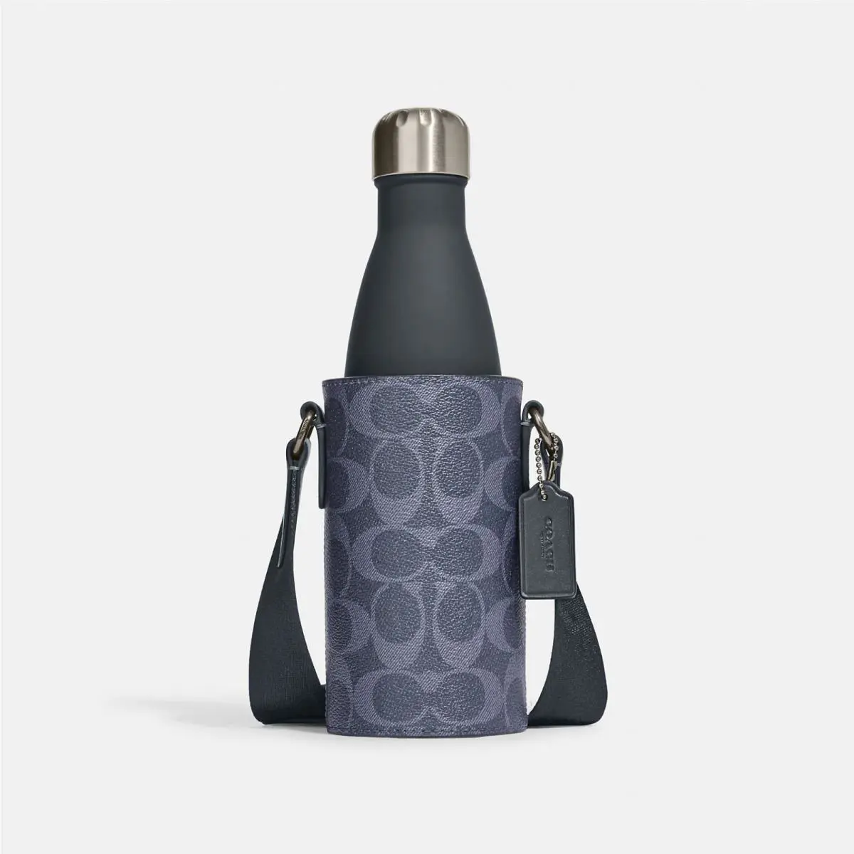 Coach Water Bottle Crossbody In Signature Canvas