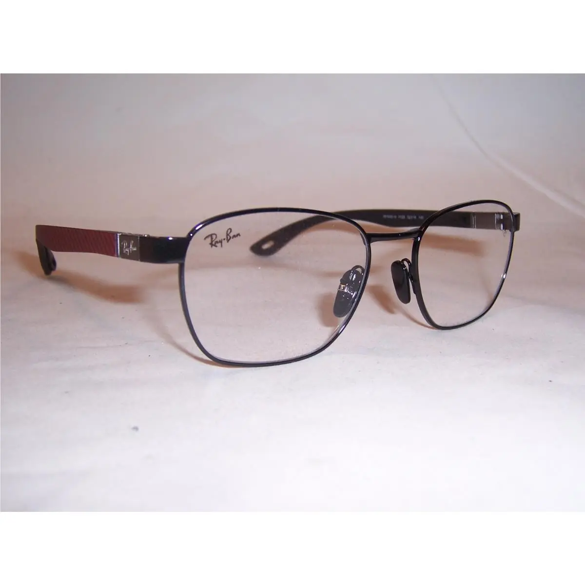 Ray Ban Eyeglasses RB RX 6480M F028 Black 52MM Scuderia Feerari Collection