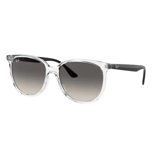 Ray-ban Polished Transparent and Grey Gradient Lens Sunglasses RB4378 647711 54
