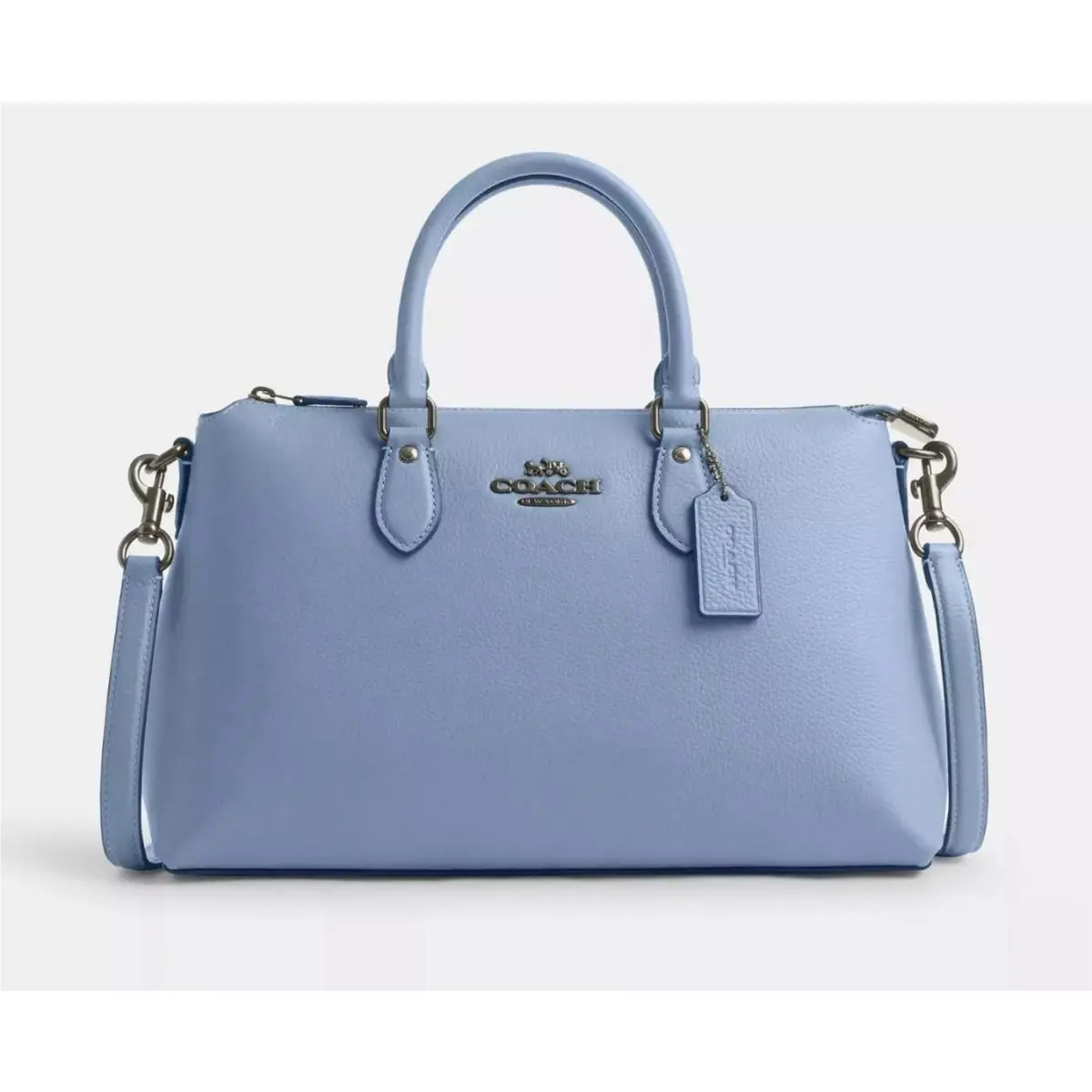 Coach Georgia Satchel Bag Qbcfl Qb/cornflower CR156