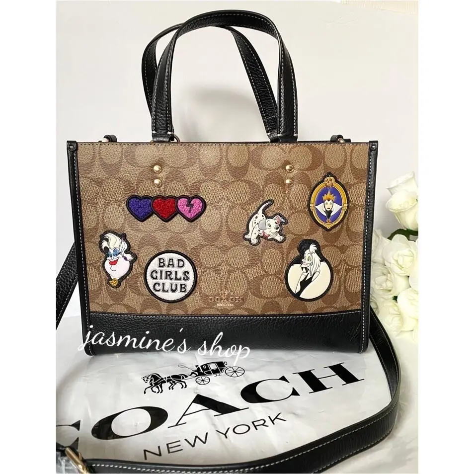 Coach Disney X Coach Dempsey Carryall In Signature Canvas with Patches CC873