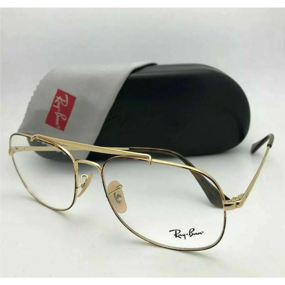 Ray-ban Aviators Eyeglasses The General RB 6389 2945 55-16 140 Havana Gold