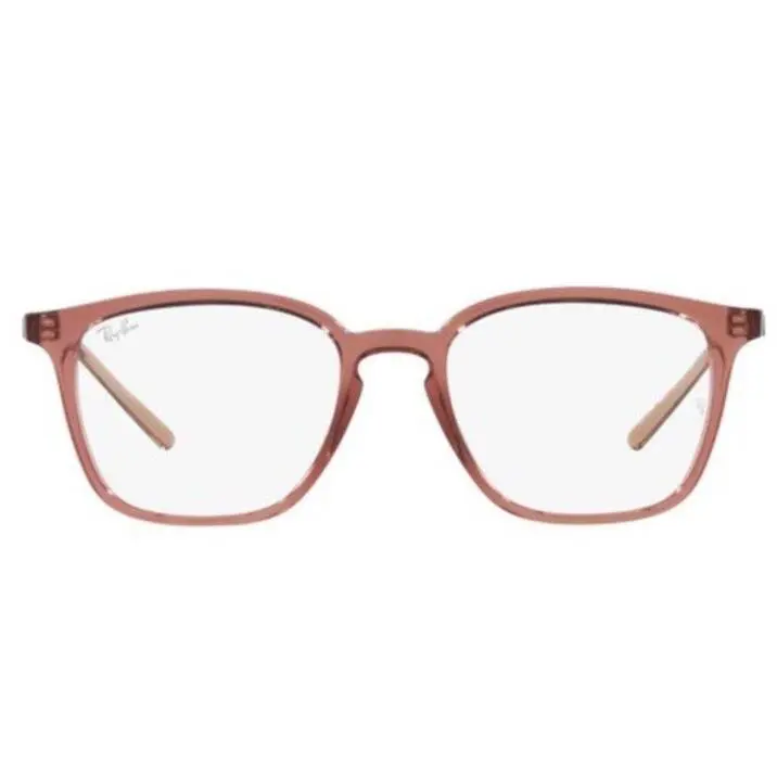 Ray Ban RB7185 8234 Eyeglasses Frames 52-18-145 Size Frame - Transparent Rose