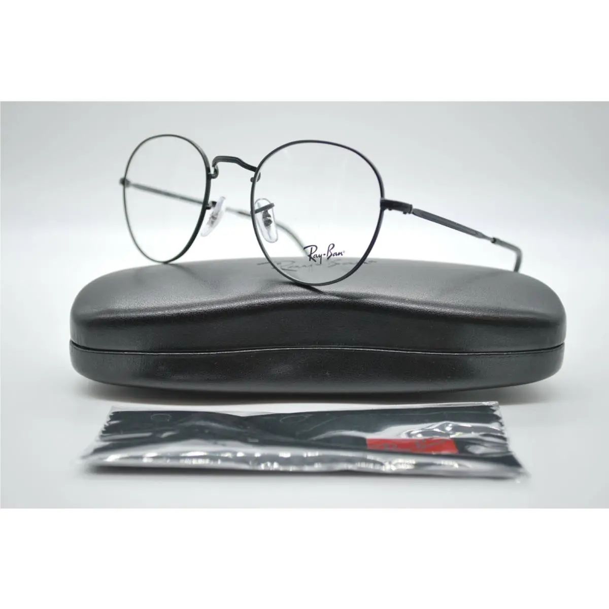 Ray Ban RB 3582V 2760 Black Eyeglasses Frames RX 49-20