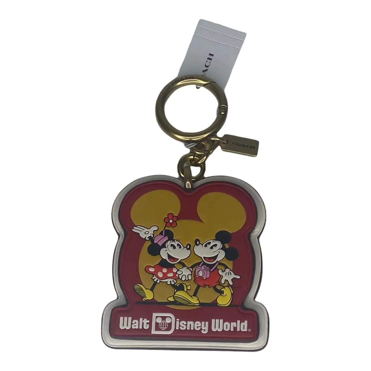 Disney Parks x  Touring Mickey Mouse Bag Charm by Coach