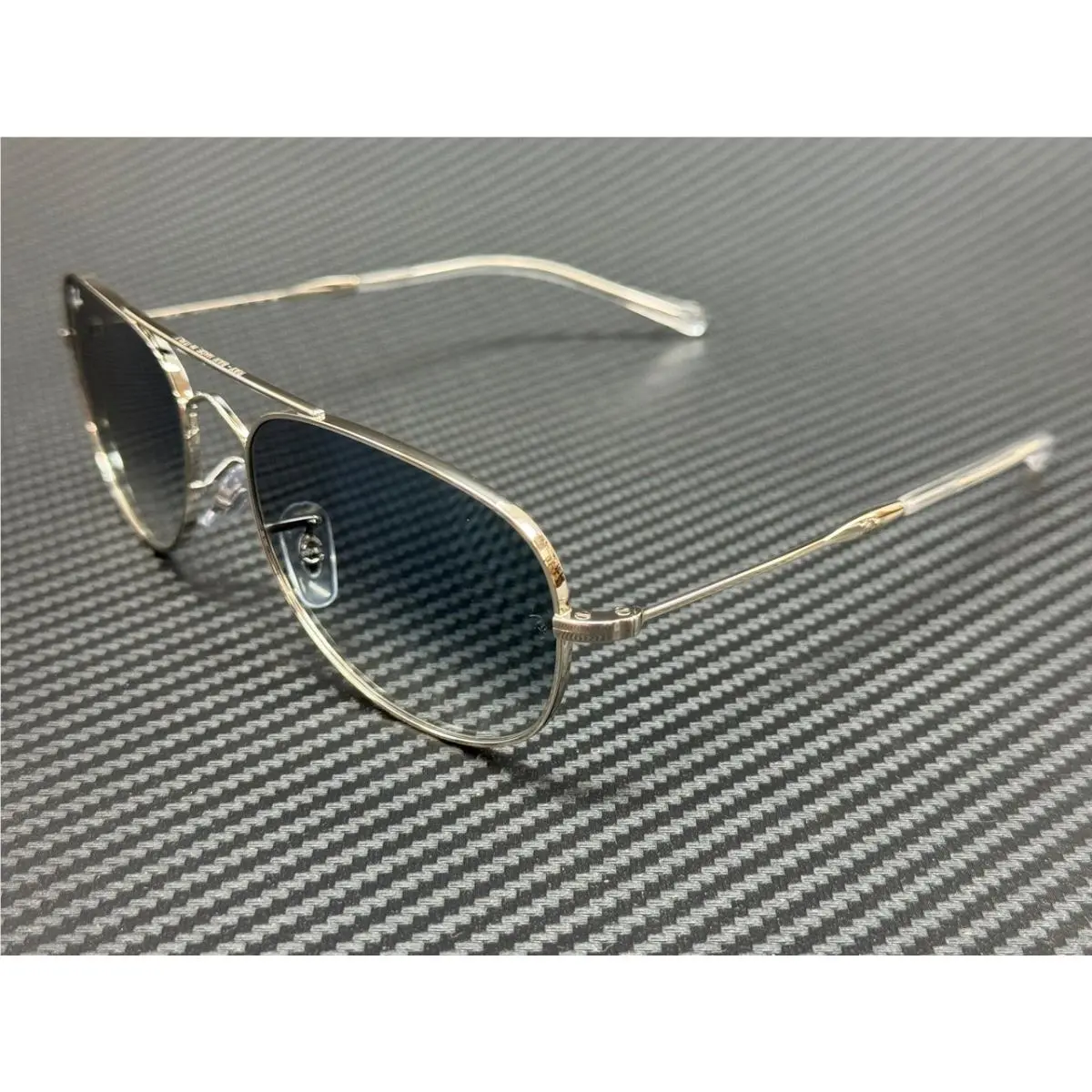 Ray Ban RB3735 003 3F Silver Gradient Blue Unisex 57 mm Sunglasses