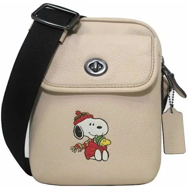 Coach X Peanuts Heritage Crossbody with Snoopy Motif CE613