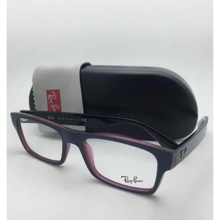Ray-ban Rx-able Eyeglasses RB 7030 5398 53-17 140 Blue on Pink Frame