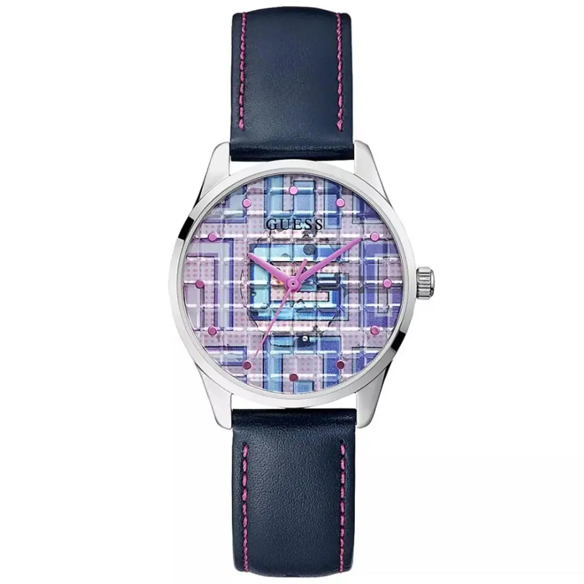 Guess Women`s Multicolored Analog Multicolor Dial Watch - GW0480L1