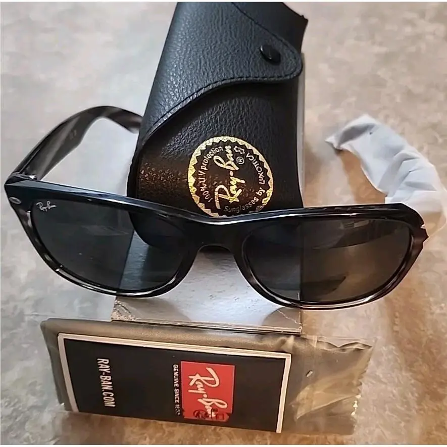 Ray Ban RB2132 6430B1 Grey Havana Unisex 58 mm Sunglasses
