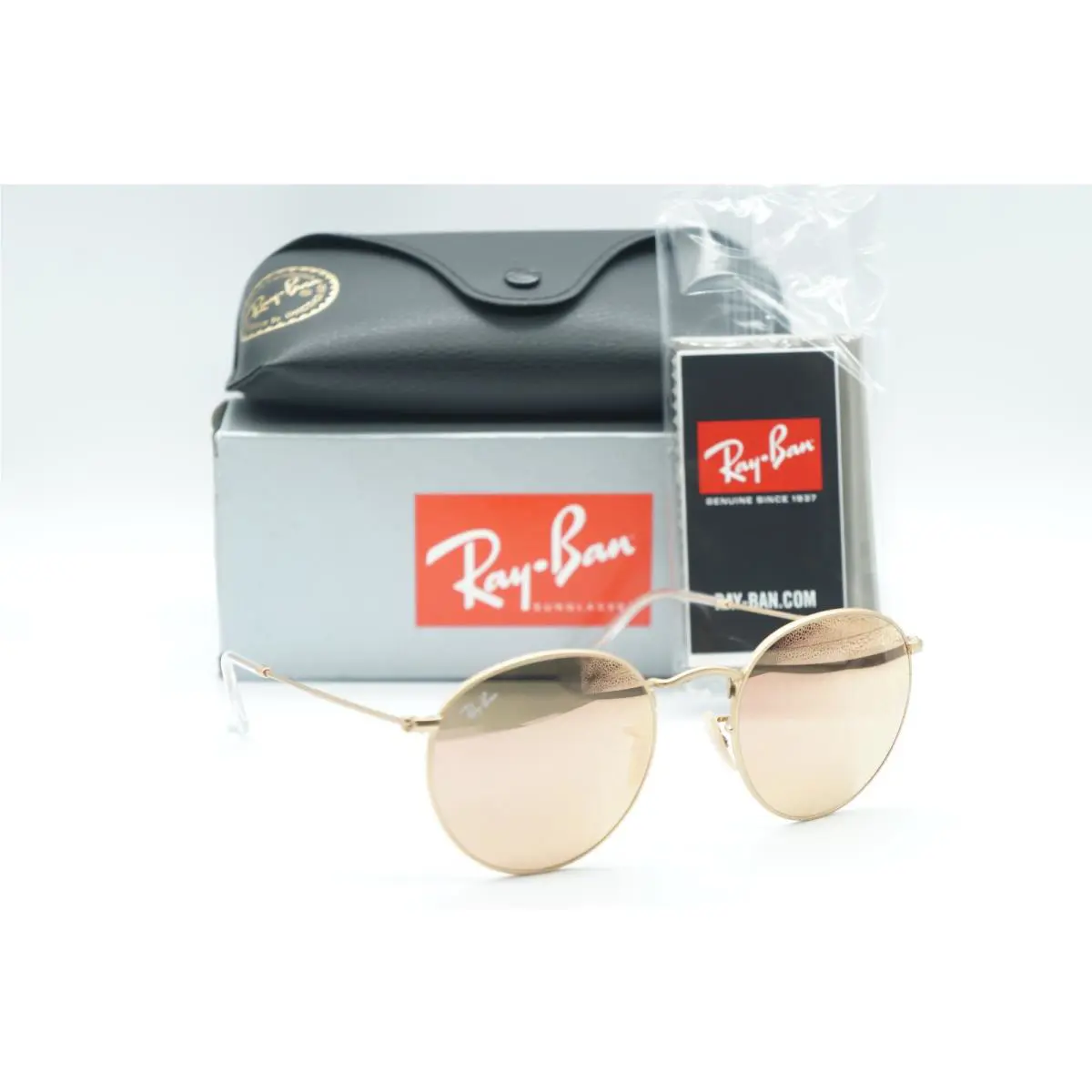 Ray-ban RB 3447 112/Z2 Matte Arista Brown Frame Sunglasses 50-21