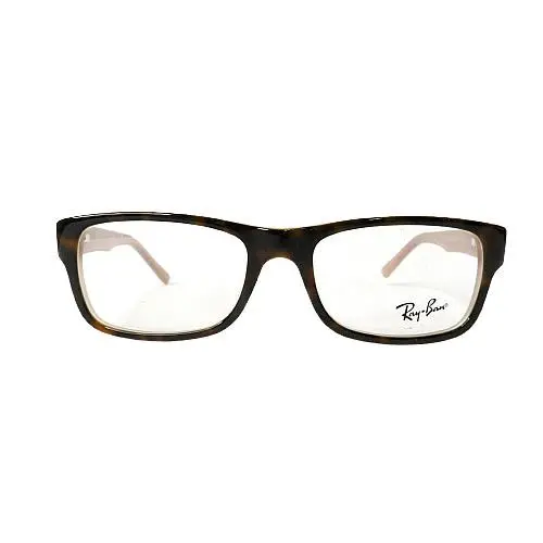Ray Ban Eyeglasses RB 5268 5976 Havana on Opal Pink Optical Frame 50-17-135