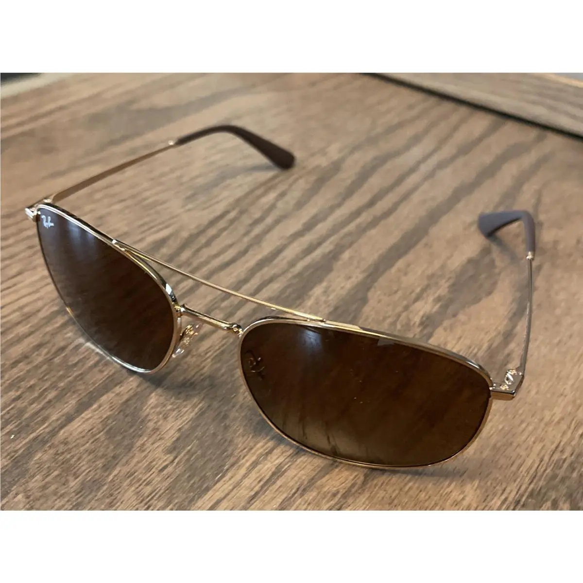 Ray-ban RB3654 001/7360 Sunglasses Arista W/ Dark Brown Lenses