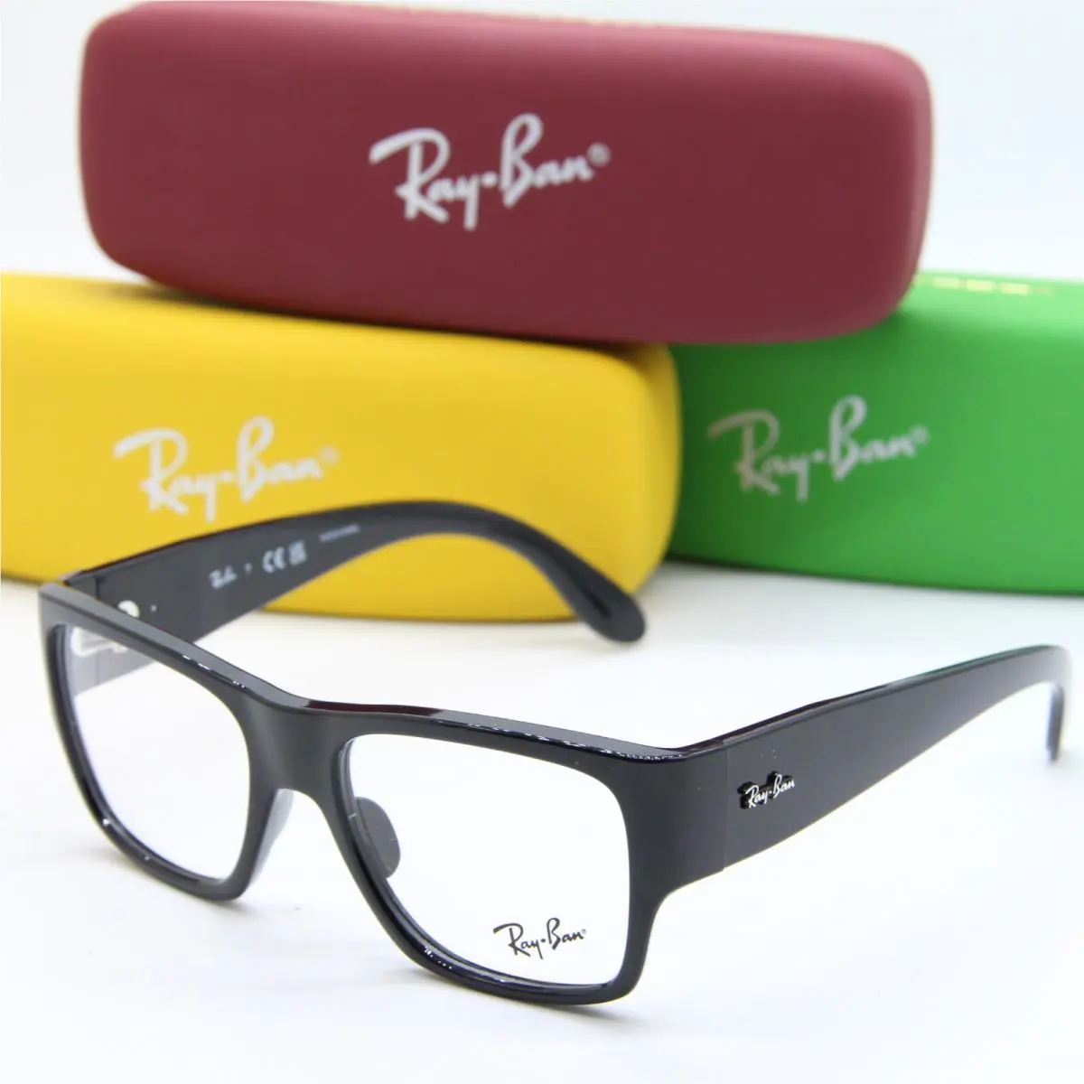 Ray-ban Junior RB 9287V 3542 Black Eyeglasses W/case 48-16