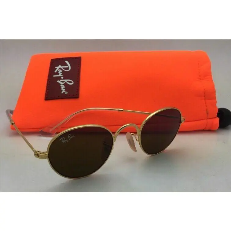 Junior Collection Kids Ray-ban Sunglasses RJ 9537-S 223/3 40-20 Gold W/brown