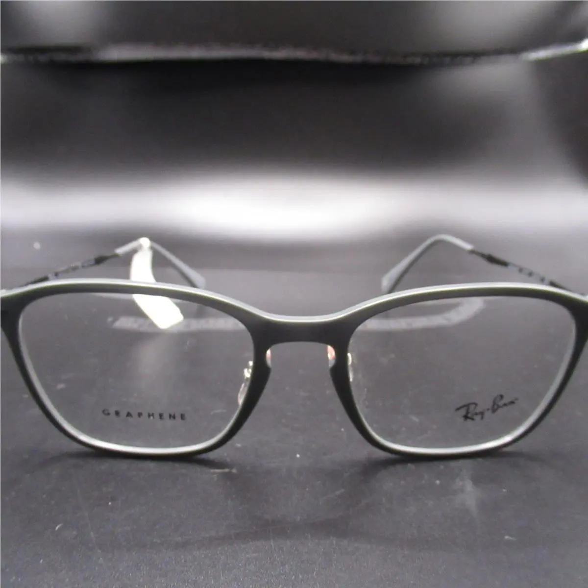 Ray-ban RB 8955 Graphene Eyeglass Frames 53mm Matte Grey Full Rim Made in Italy