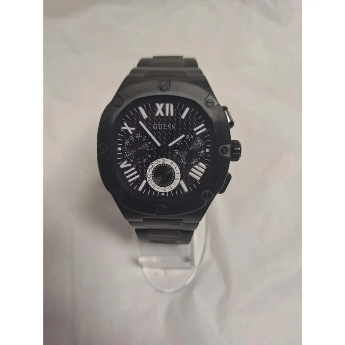 Guess Black-tone and Black Multifunction Watch Chronograph Mens Watch