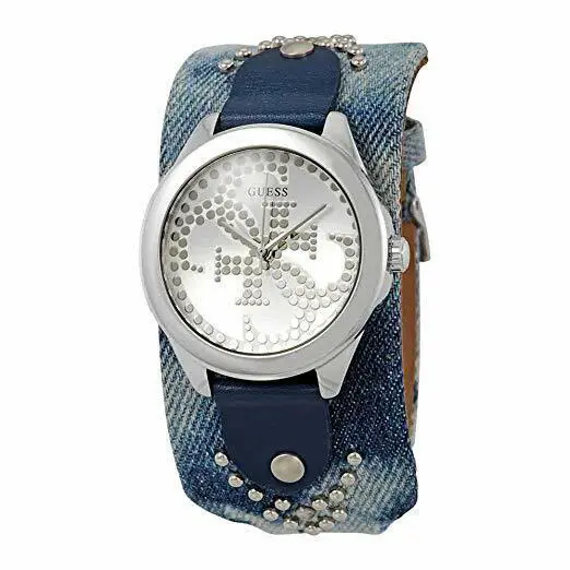 Guess W1141L1 Women`s Wristwatch Heartbreaker Casual Silver