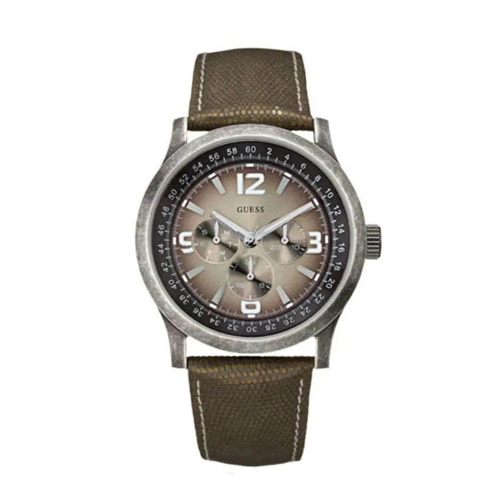 New-guess Bronze Python Leather Chronograph WATCH-W10548G1