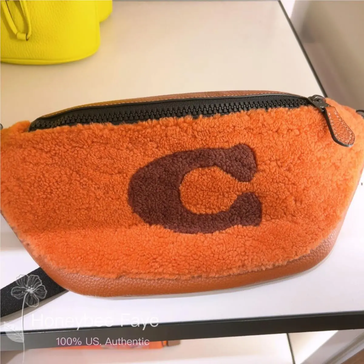 Coach Warren Belt Bag with Coach Motif CE438