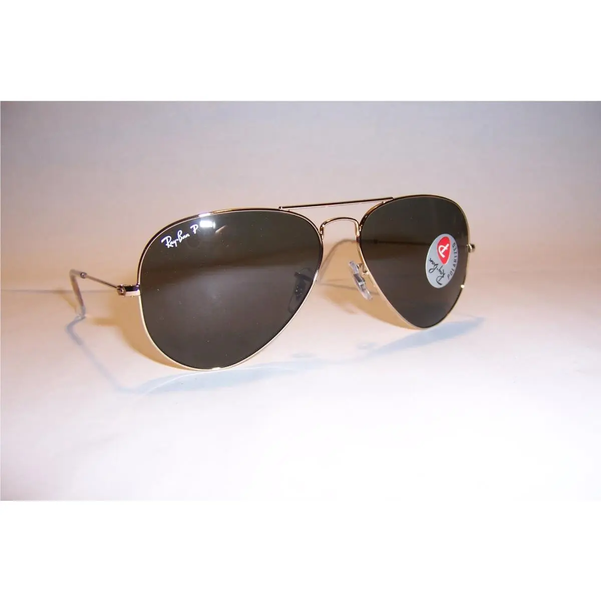 Ray Ban Sunglasses 3025 001/58 Gold/green 58mm Polarized