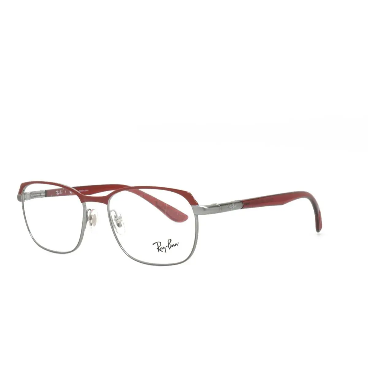 Ray-ban 6420 2977 Eyeglasses 52-17-145 Red Gray