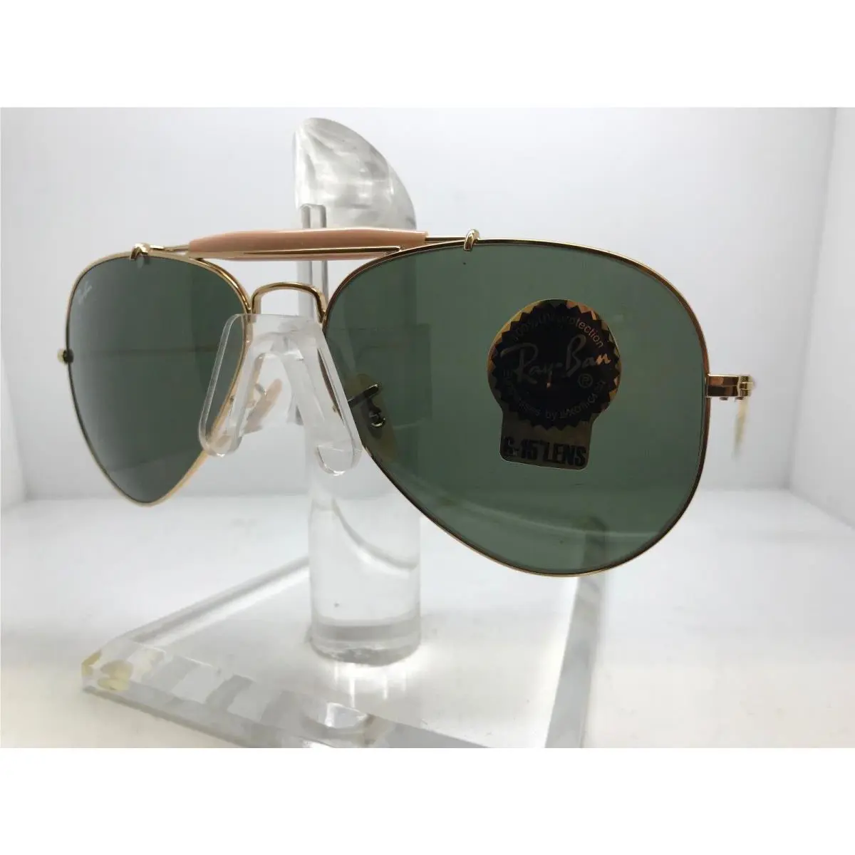 Ray Ban Sunglasses RB 3030 L0216 58MM Outdoorsman I Gold Cabel Temple