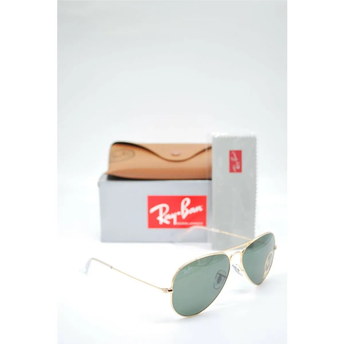 Ray-ban RB 3025 L0205 Arista Green Frame Sunglasses 58-14