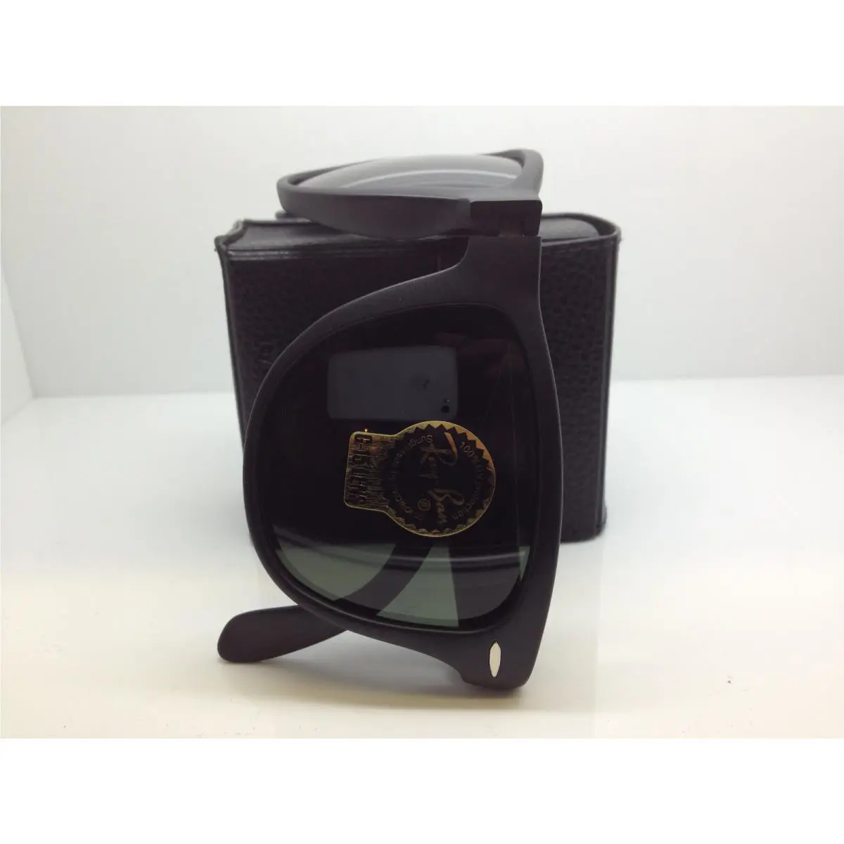 Rayban RB4105 601S 54MM Wayfare Folding RB 4105 Matte Black/green Lens