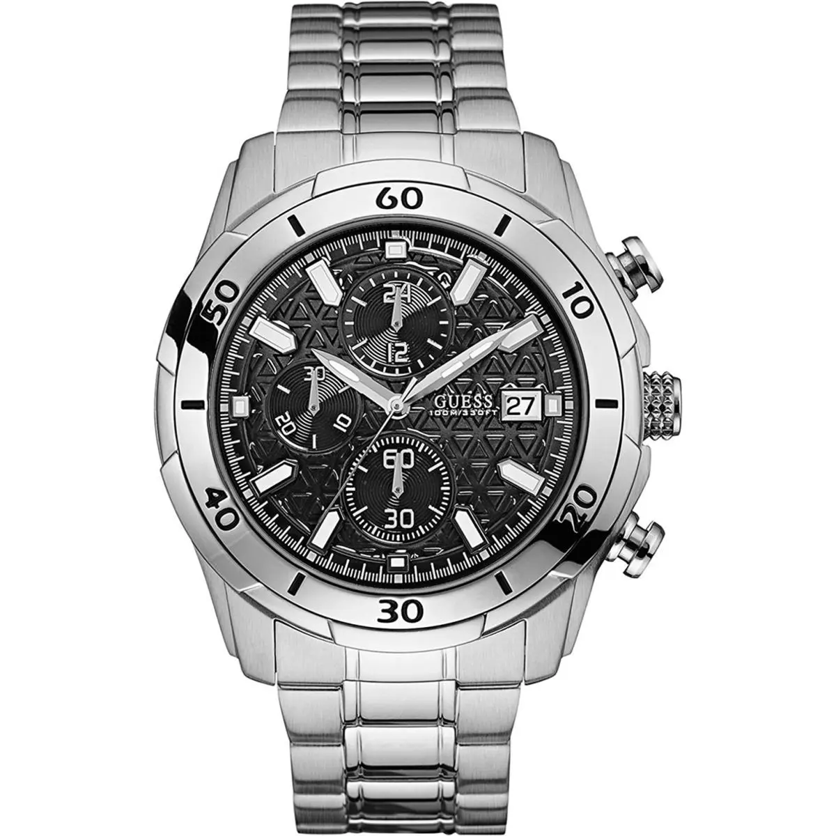 Guess W0746G2 Men`s Chronograph Screw Crown 100m WR