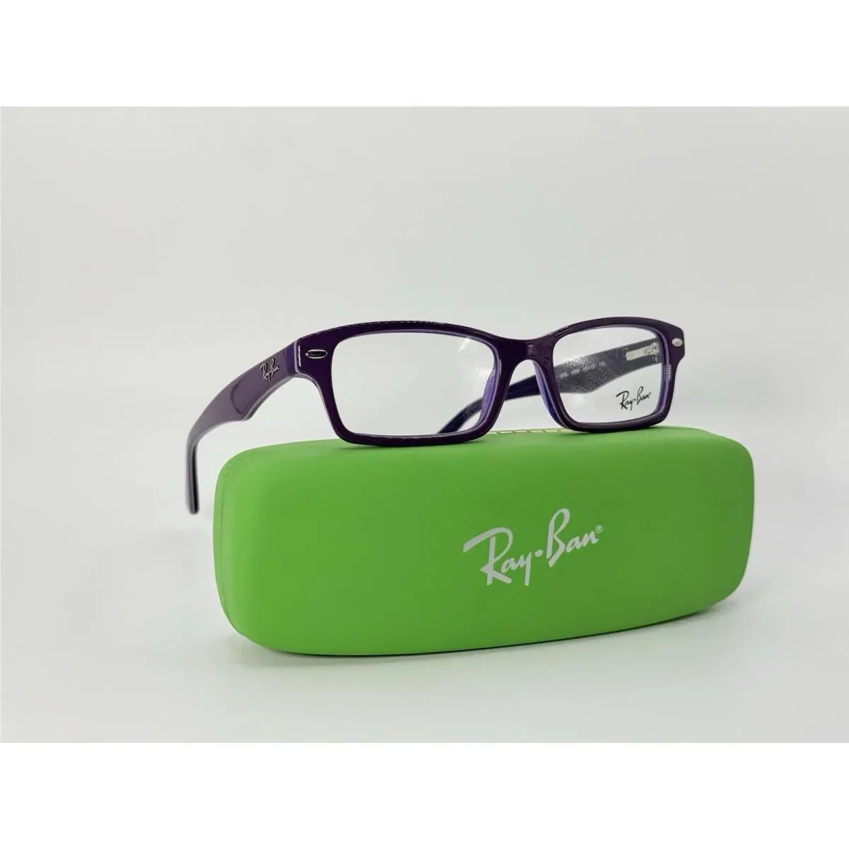 Ray-ban Youth Eyeglasses RB1530 3589 Purple 48-16-130 with Case