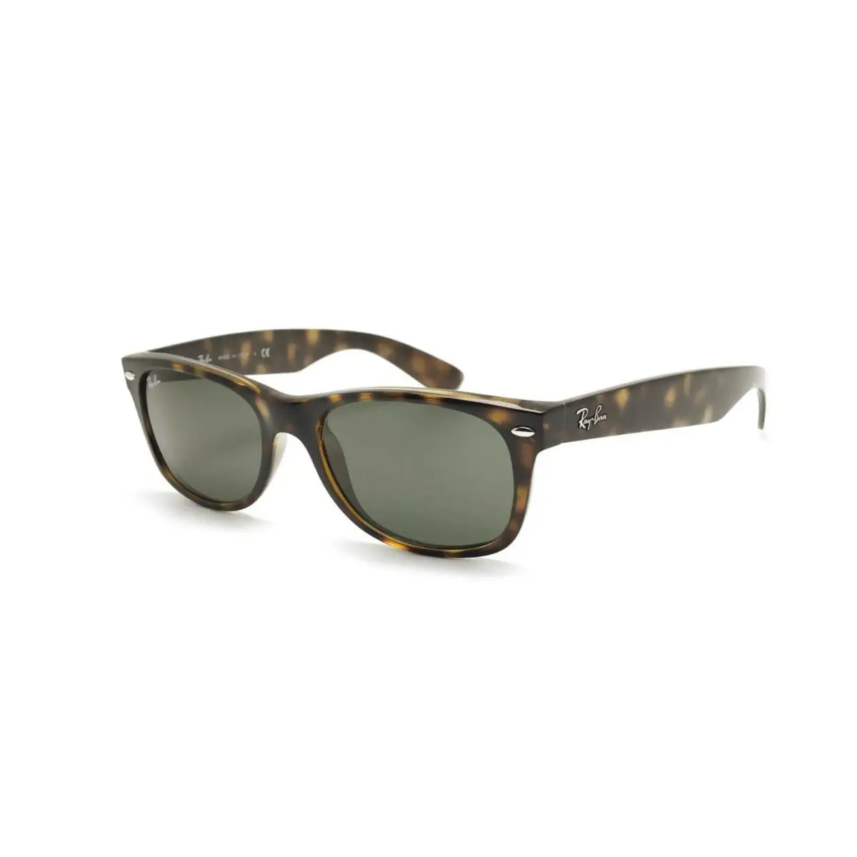 Ray-ban Wayfarer Tortoise Green Lens Sunglasses– RB2132 902-52/ RB2132902-52