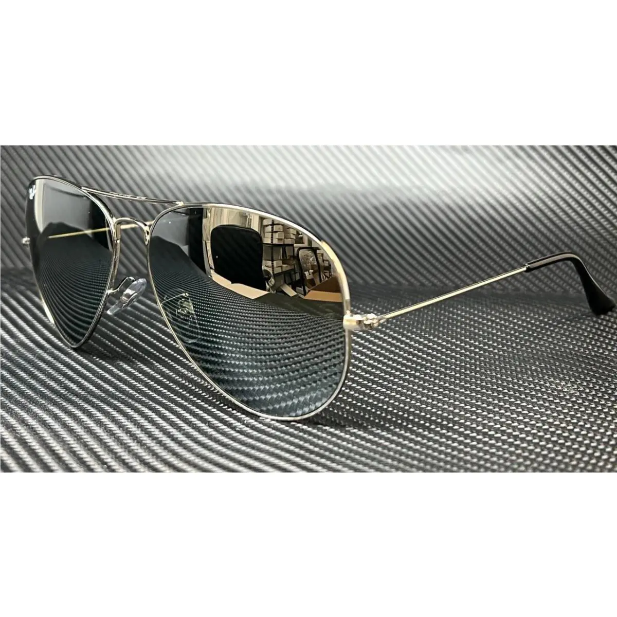 Ray Ban RB3025 003 40 Silver Grey Mirror Unisex 62 mm Sunglasses