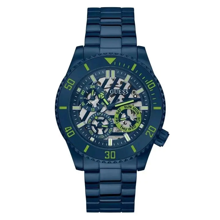 Men`s Navy Multi-function Watch GW0488G4 by Guess
