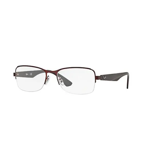 Luxury Ray Ban RB 6309 Eyeglasses Frames 2818 Burgundy