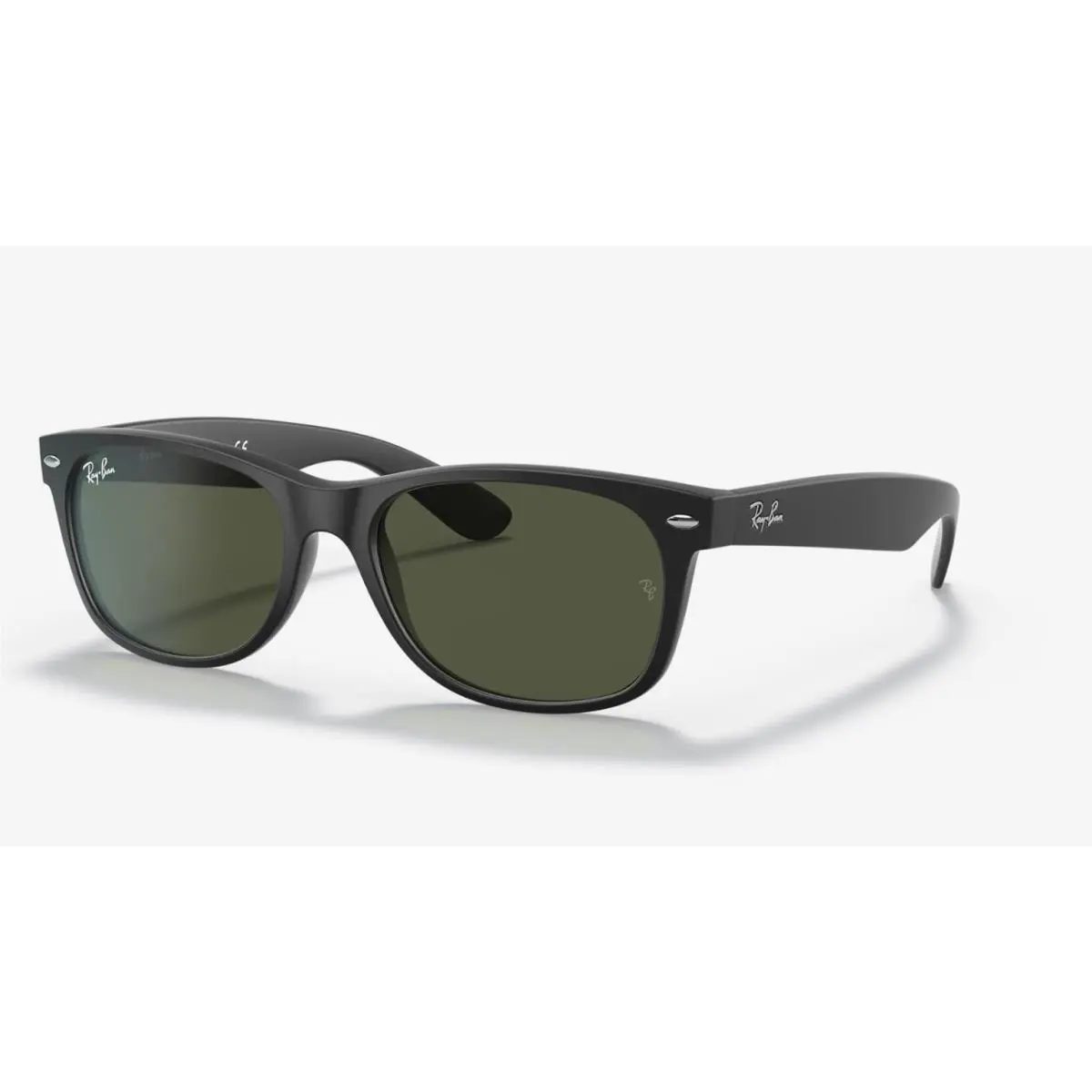 Ray-ban Wayfarer Black Rubber/G-15 Green 58 mm Sunglasses RB2132 622 58-18