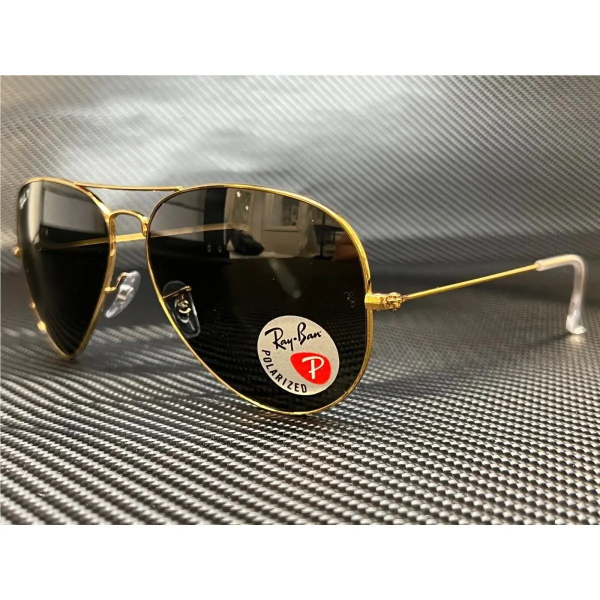 Ray Ban RB3025 919648 Gold Aviator 62 mm Unisex Sunglasses