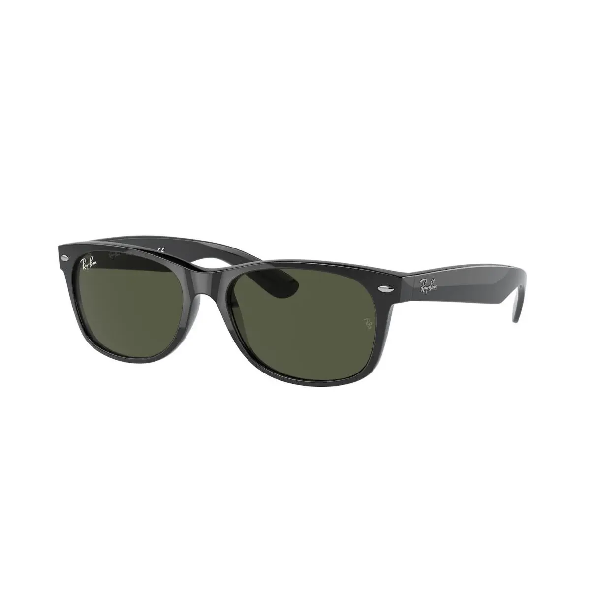 Ray-ban Wayfarer Polished Black/G15 Green 58 mm Sunglasses RB2132 901 58-18