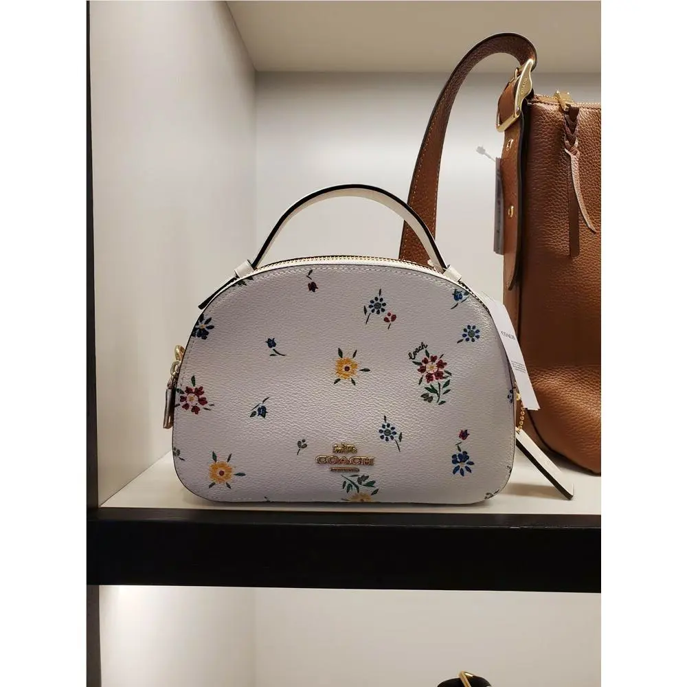Coach Serena Satchel with Wild Meadow Print C4252