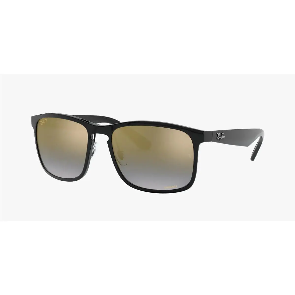 Ray-ban Sunglasses RB4264 601/J0 4264 Black/blue Gold Gradient Lens