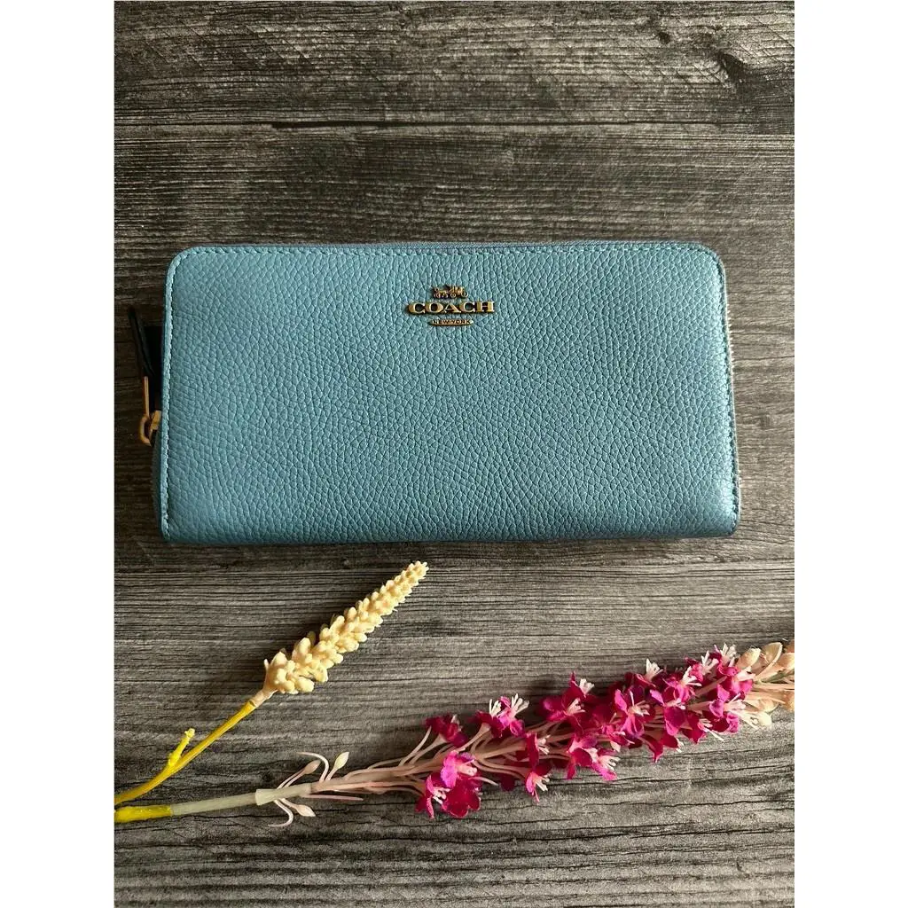 Coach Accordion Zip Wallet