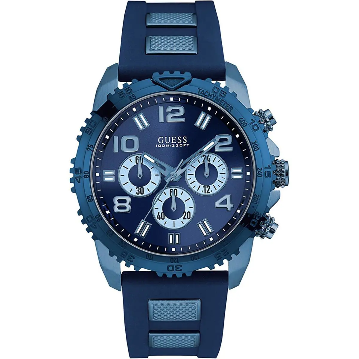 Guess W0599G4 Men`s Chronograph Screw Crown 100m WR