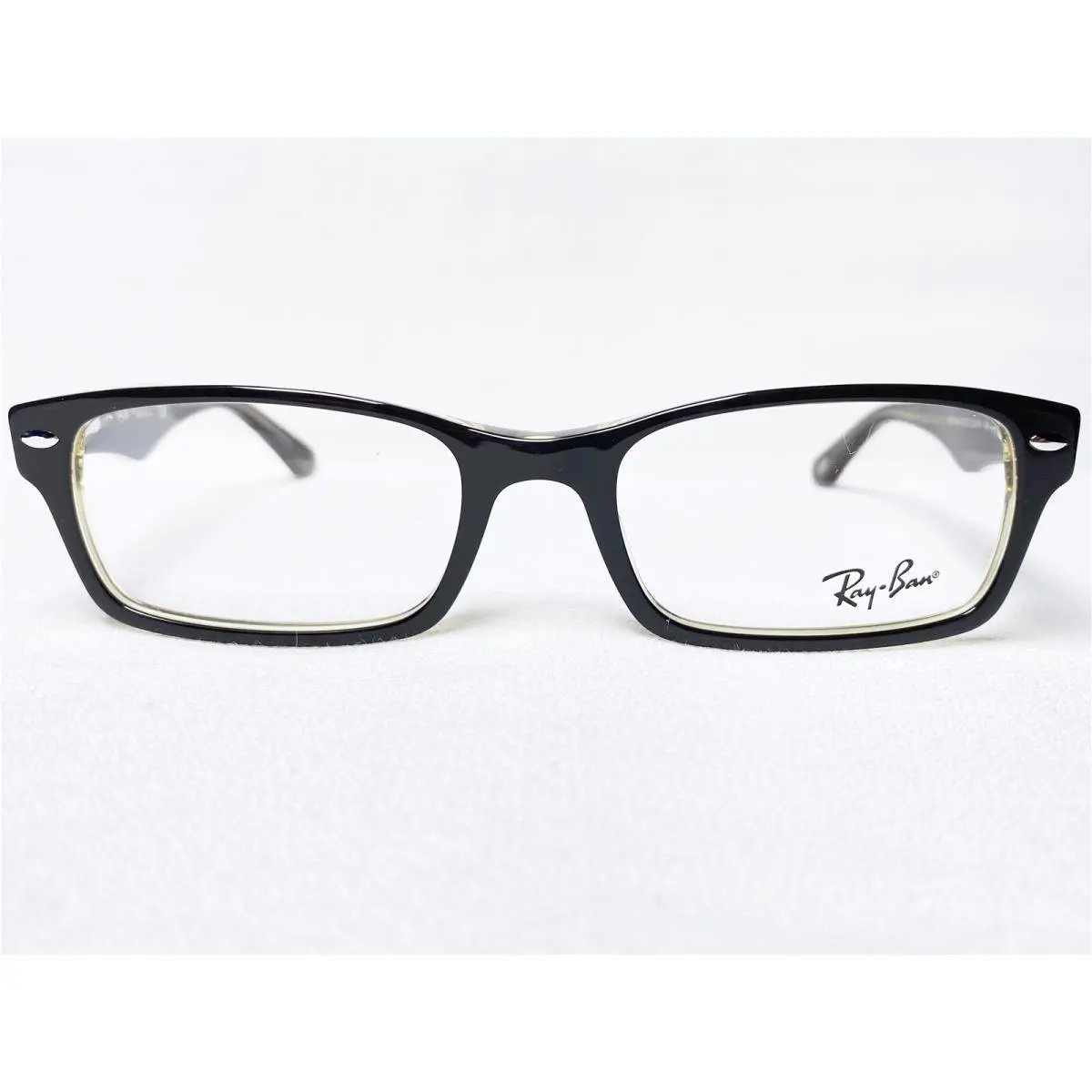 Ray Ban RB5206 5373 Mens Brown/transparent Yellow Eyeglasses Frames 52/18
