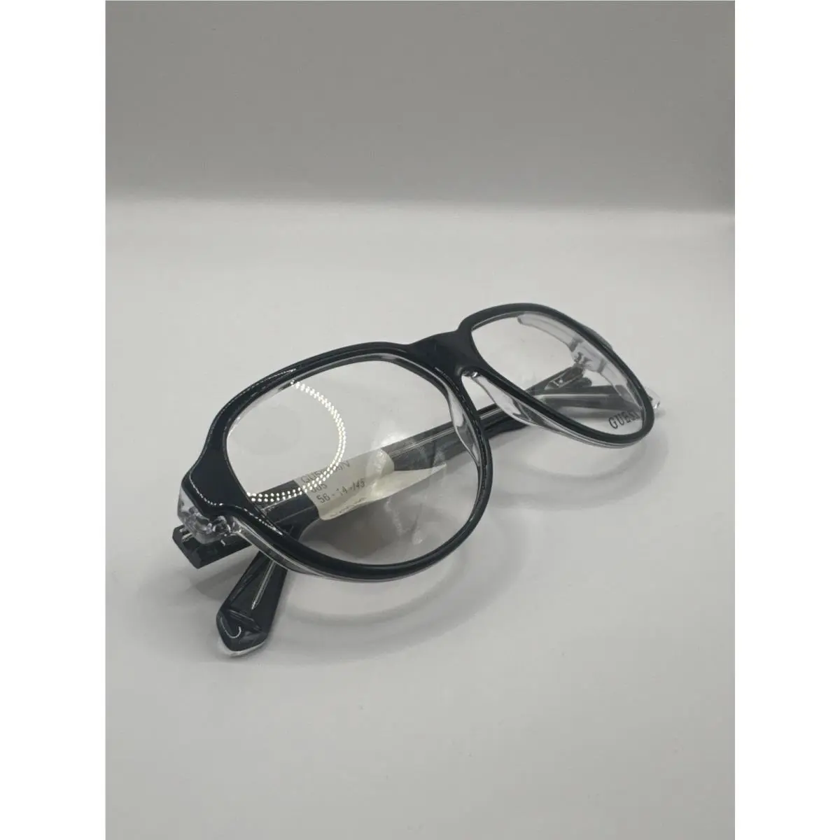 Guess GU50090 005 Eyeglasses Frame 56 14 - 145 - Black, Frame: Black, Lens: Clear