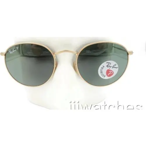 Ray-ban Matte Arista G-15 Green Rx. Polarized Sunglasses RB3447 112/58 50