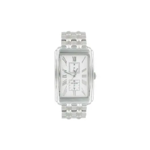 Guess Silver Tone Steel Bracelet Multifunction Men WATCH-U11602G1