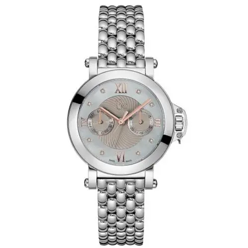 Collection Steel Bracelet Mother of Pearl Dial Women`s Watch X40108L1S by Guess