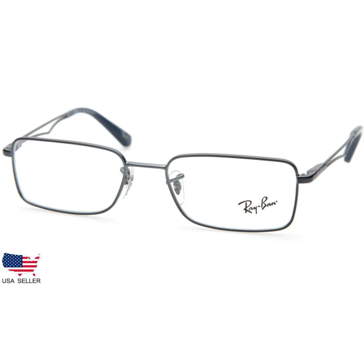 Ray Ban RB6223 2710 Matte Grey /blue Eyeglasses 6223 51-17-135mm Display Model