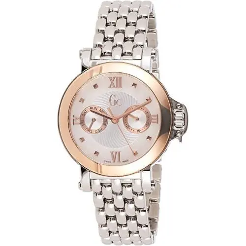 Guess Collection X40004L1S Women`s Silver Stainless Steel Bracelet Quartz Watch